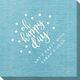 Confetti Dots Oh Happy Day Bamboo Luxe Napkins Image 3 of 3